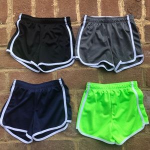Justice mesh sport shorts